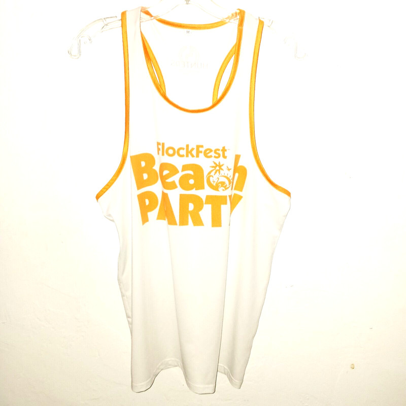 Flock Fest Beach Party Hunters Nightclub Tank Top Muscle Shirt Large gallery