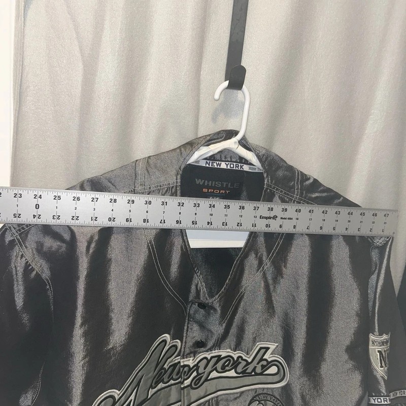 New York Baseball Jersey Men’s XXXl Y2K Hip Hop 3m Reflective Whistle Sport gallery
