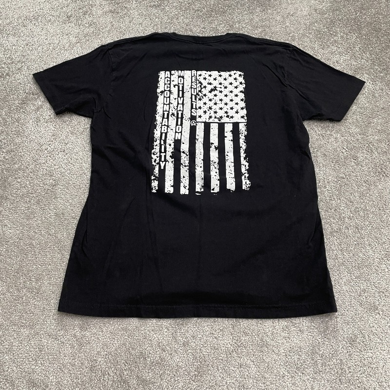 Next Level Graphic T-Shirt Mens Large Black Crew Neck Short Sleeve Casual Tee gallery
