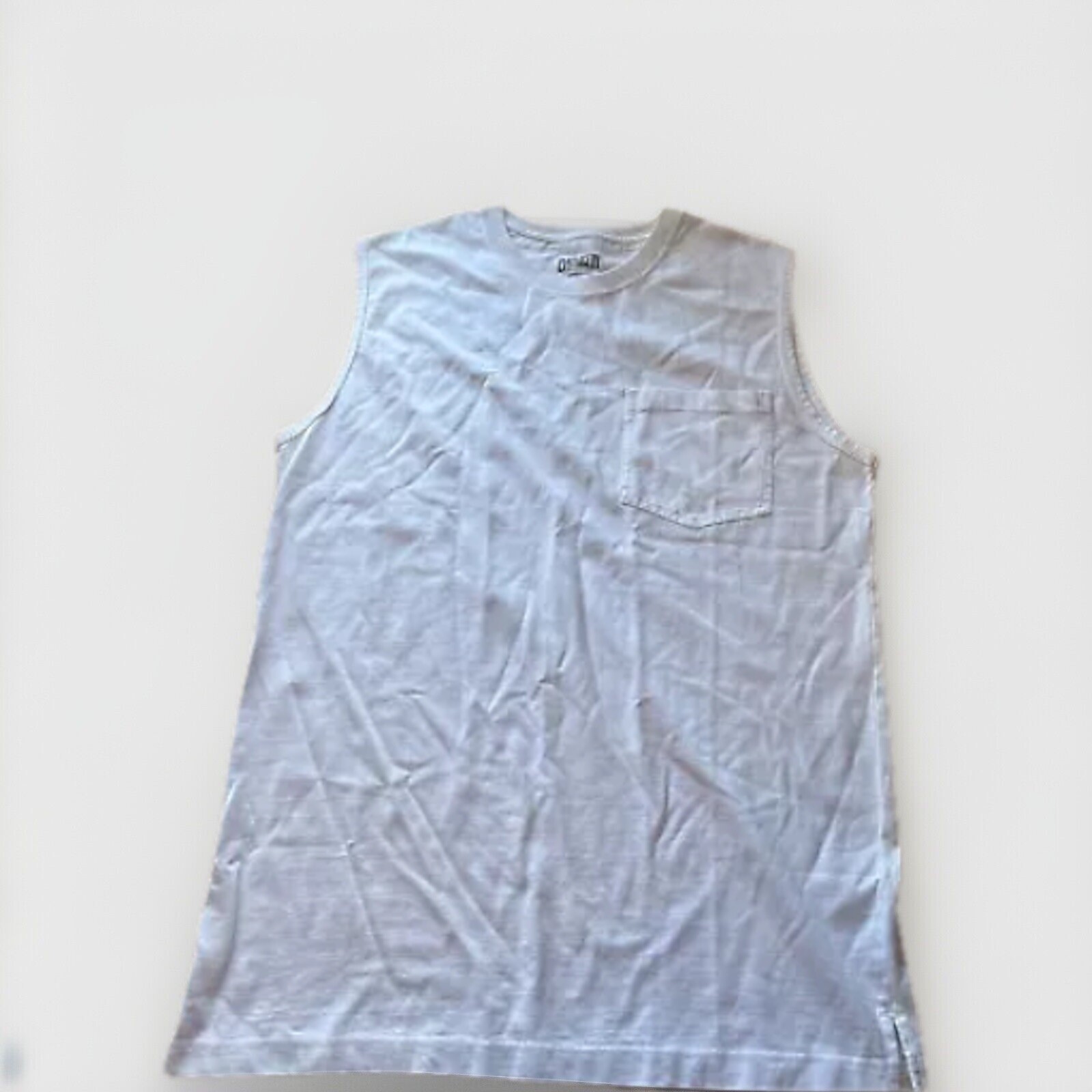 Duluth Trading Co Sleeveless Muscle Shirt Long Tail Men's Med Front pocket gallery