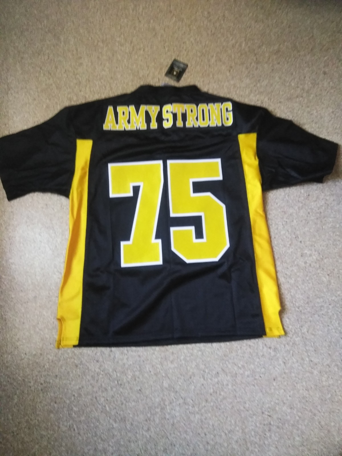 Men's Size Medium Army Strong Football Jersey Battlefield Collection 1775 gallery