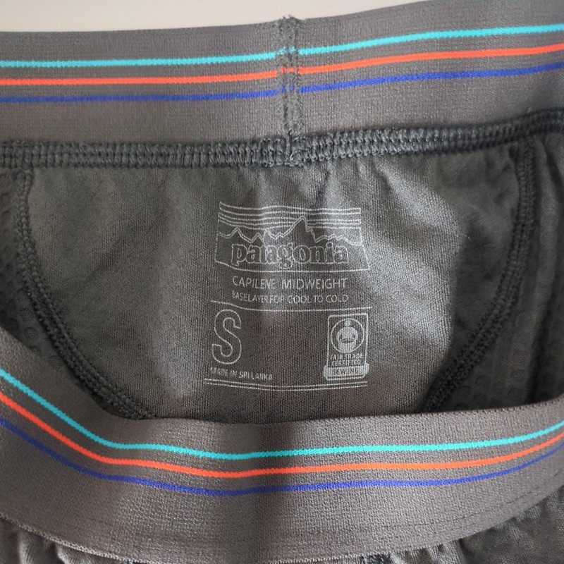 Patagonia Capilene Midweight Base Layer Set, Men's Small, Forge Grey gallery