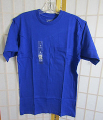 NIB RR Real Ranch Workwear Royal Blue Short Sleeve Pocket Cotton T-Shirt Men’s S