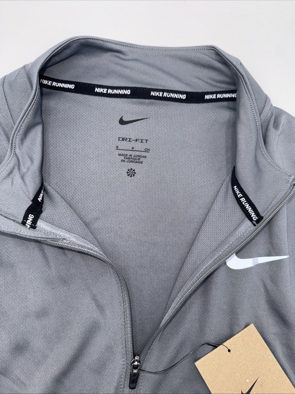 $60 Nike Men’s Pacer Half-Zip Top Running Top Sports FQ2494-Grey-Small-New Tag gallery
