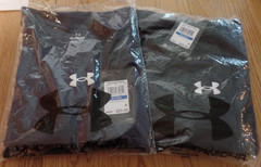 (2) Under Armour Team Tech Mens Short Sleeve 1 BLACK 1 NAVY T-Shirts XL S7