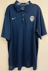 Nike Team USA Dream Team Basketball DRI Fit Polo Collar Shirt Size XXL