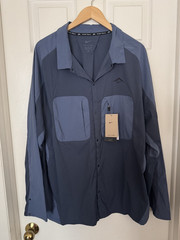 Nike Trail Dri-FIT ADV UV Running Shirt Jacket HJ5079-437 Blue Men’s Size S NWT
