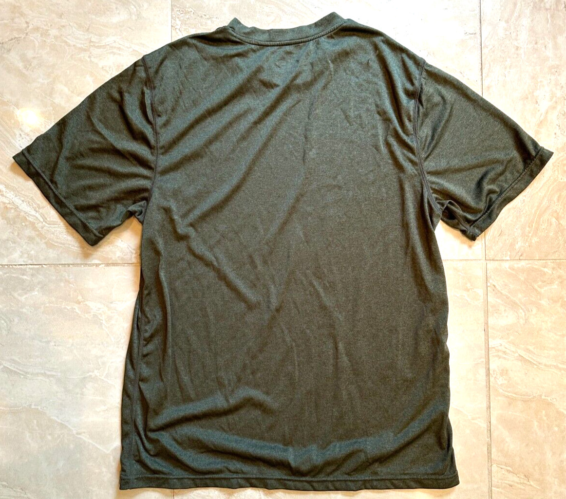 Champion C9 Duo Dry Men’s Medium Camo Green Short Sleeve Running Athletic Shirt gallery