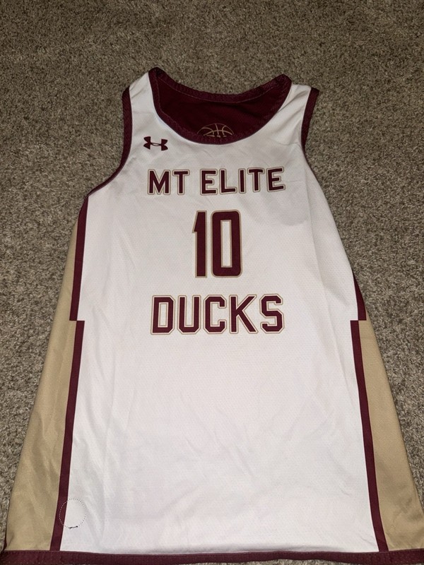 Under Armour Reversible MT Elite Ducks #10 Basketball Jersey Tank Men’s SM gallery