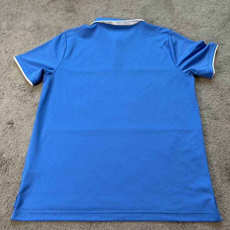 Nike Dri Fit Court Dry Graphics Tennis Polo Blue Men’s Large 939162 gallery