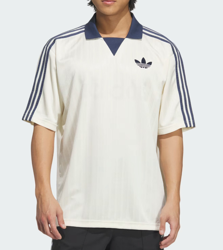 adidas Originals Collared Goalie Top Men's Lifestyle T-Shirts Tee AsiaFit KB5435 gallery