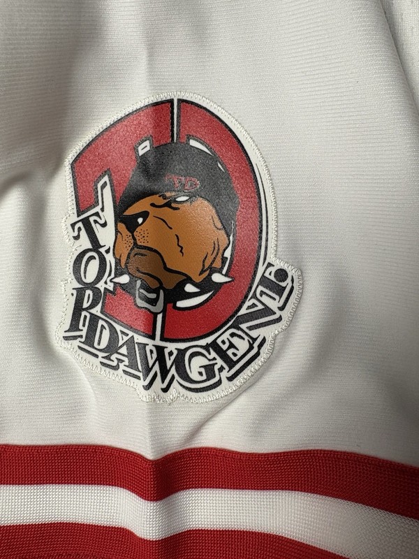 MITCHELL & NESS x TOP DAWG ENTERTAINMENT $275 L AUTHENTIC FOOTBALL JERSEY gallery