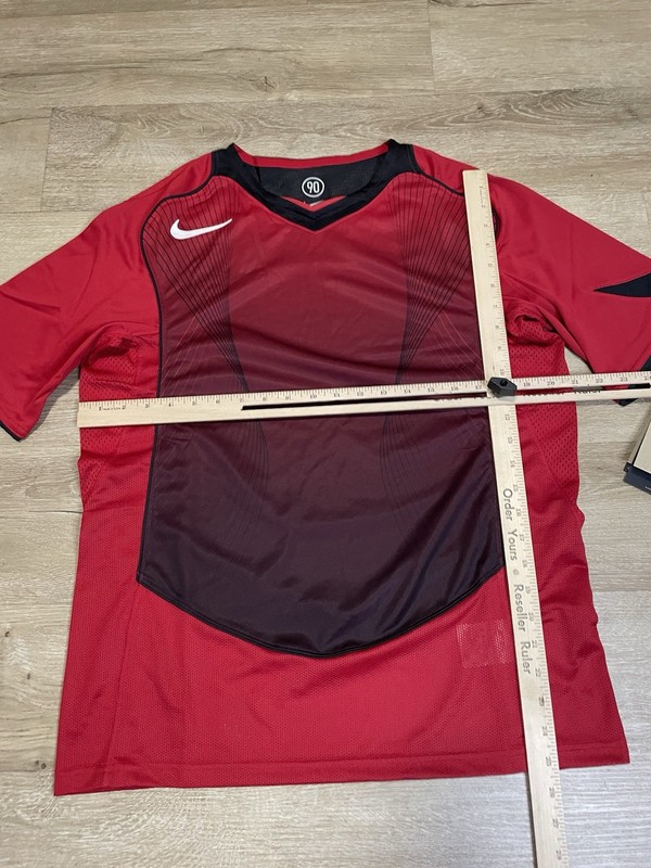 Nike Total 90 Dri-Fit Soccer Jersey Men’s Size M Retro Y2k Loose Fit HV1178-687 gallery