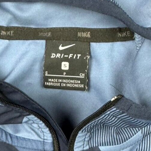Nike Men's Full Flex Training Hooded Jacket Blue Camo • Small gallery