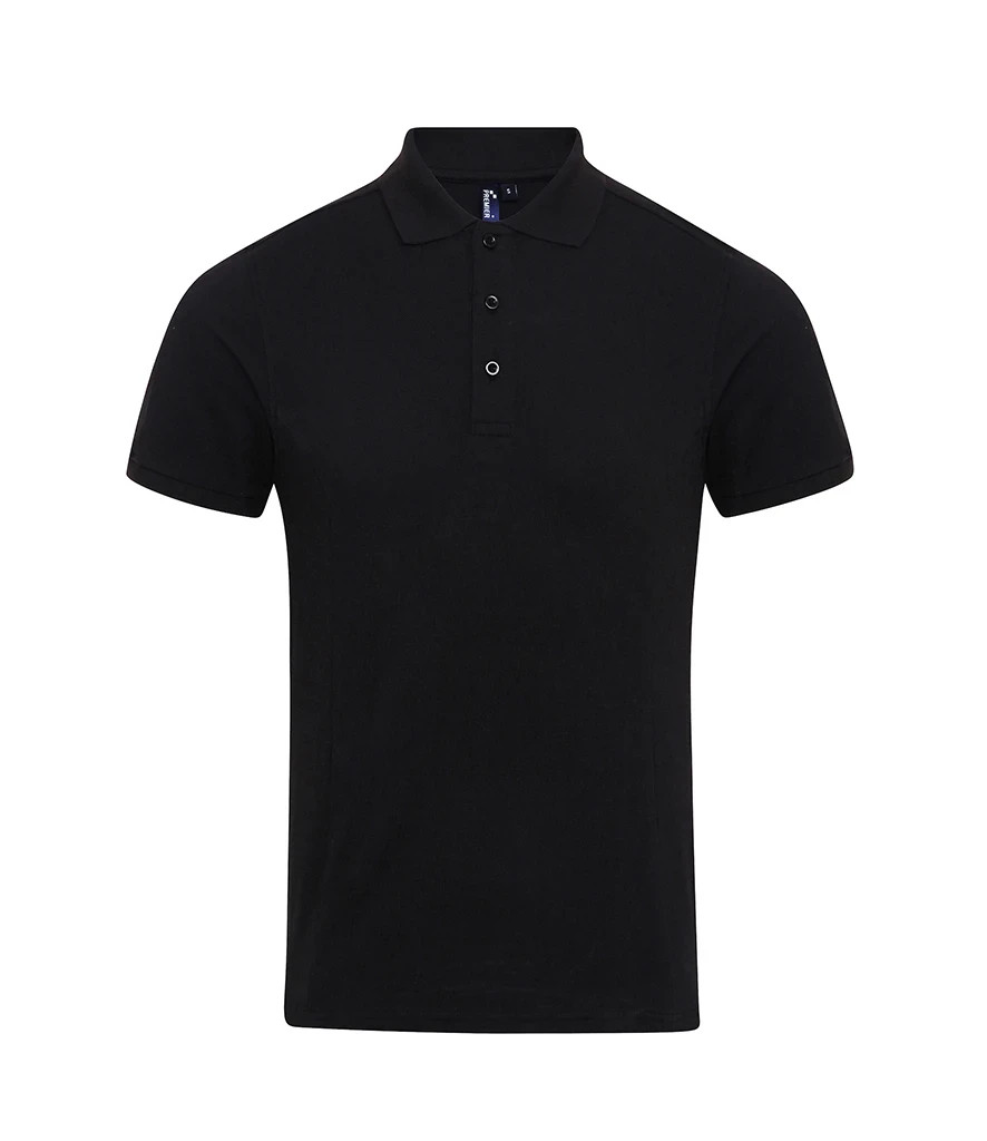 Breatable Wicking Polo Premier Coolchecker+ Polyester Short Sleeve Piqué Shirt gallery