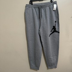 Nike Air Jordan Classic Jumpman Fleece Sweatpants DA6803-091 Grey Mens XL NEW