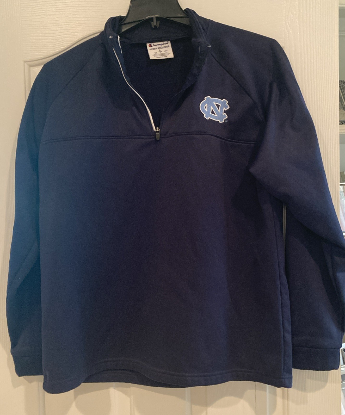 Champion UNC Tar Heels Mens Performance Pullover Training Top Size Large Athlete gallery
