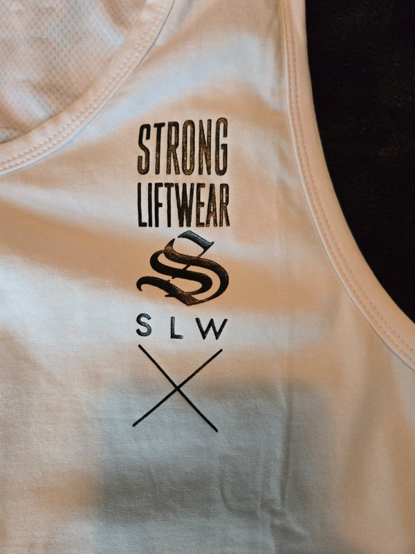Strong Liftwear Apex Meshflow tank White/ Camo Large Brand New gallery