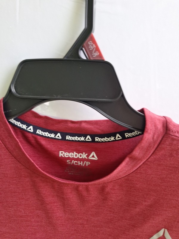Reebok RBK Delta Core Ss Tee Rhubarb Heather gallery