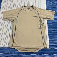 Sitka Shirt Mens Medium Beige Short Sleeve Performance Hunting Tee Outdoor