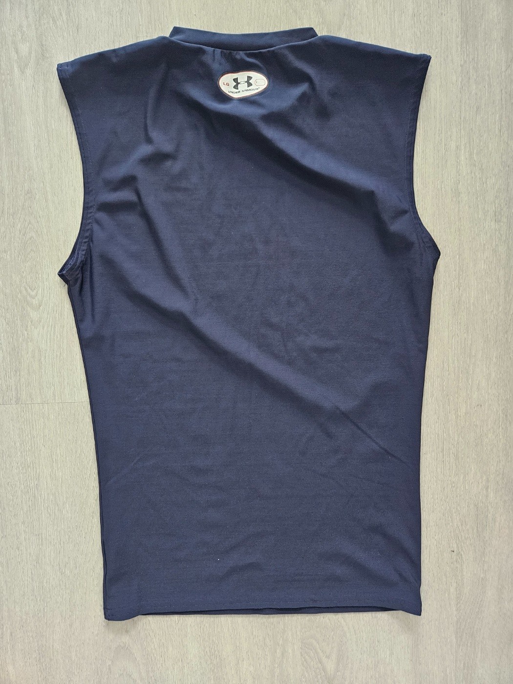 Under Armour Navy Compression Sleeveless Shirt gallery