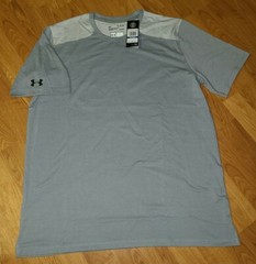 $40 Under Armour Men’s XL Sportstyle Stadium Short Sleeve Shirt 1343185 Gray NWT