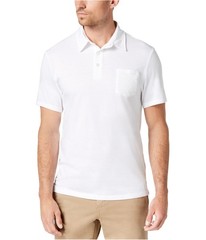 Club Room Mens Pocket Polo Shirt, brightwhite, 3XL