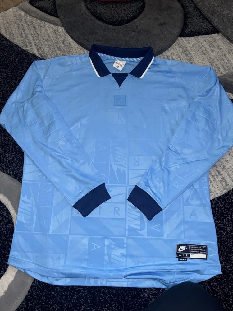 Nike Air Men's Long Sleeve Jersey University Blue Navy Size Medium HM8987-412