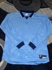 Nike Air Men’s Long Sleeve Jersey University Blue Navy Size Medium HM8987-412