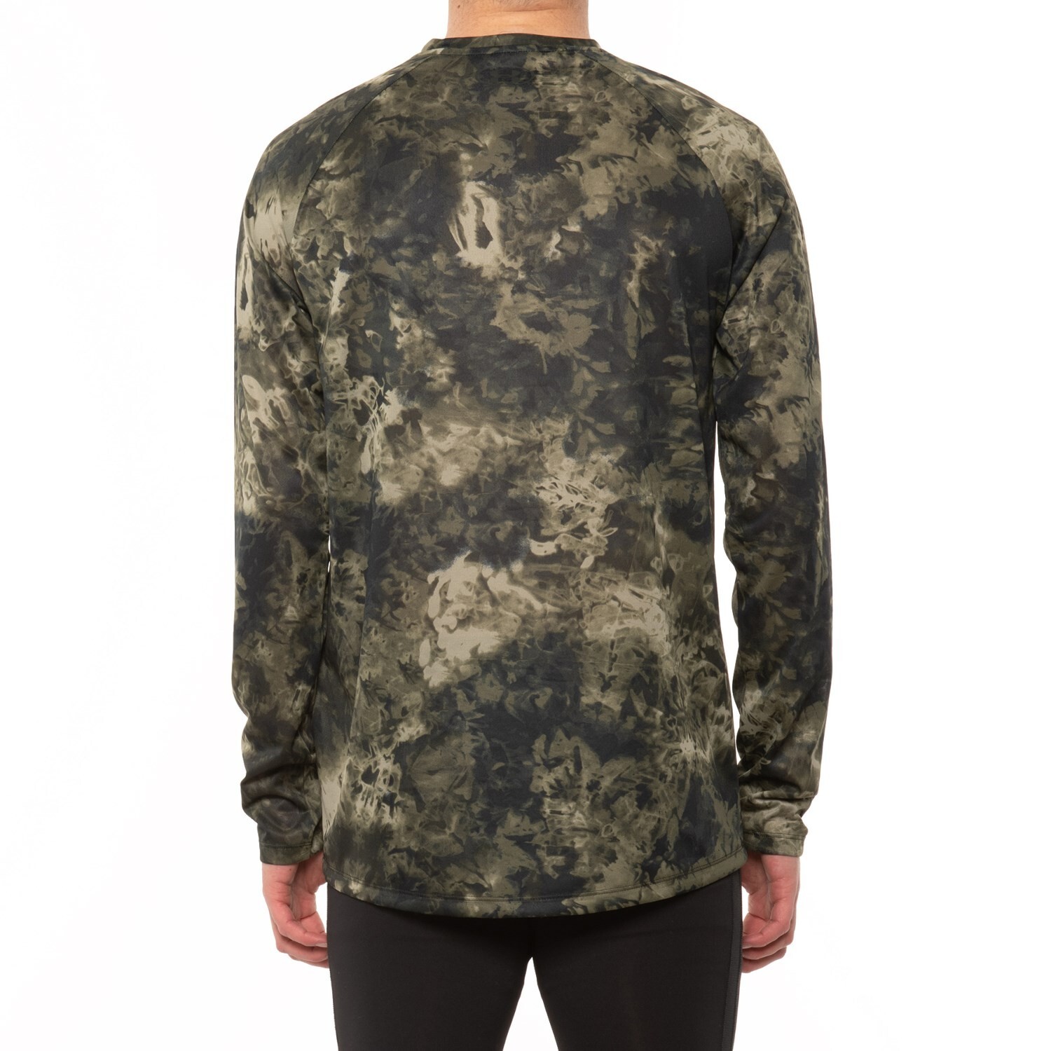 NEW Under Armour Men's Tech 2.0 Print Lockup L/S Training T-Shirt Camo Size XS gallery