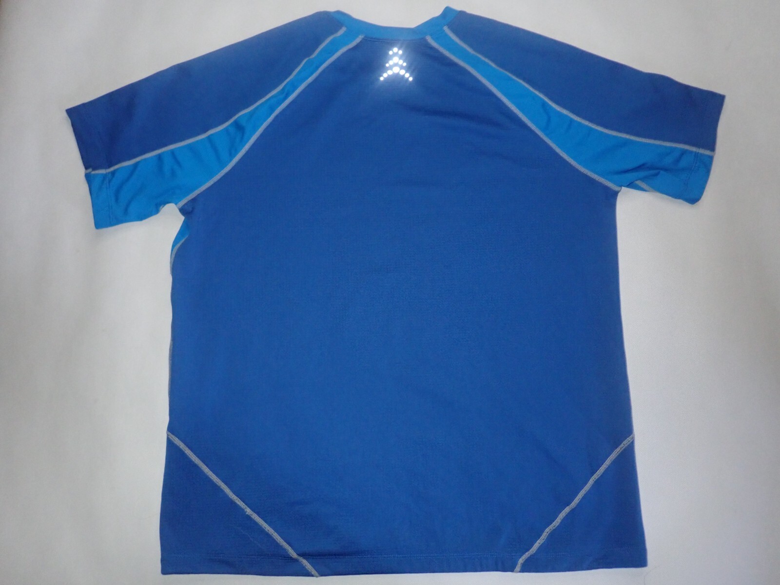 REI base Layer Short sleeve Wicking T Shirt Mens L Blue Gorpcore Hike gallery