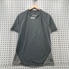 Adidas Alpha Skin Active T Shirt Mens Large Gray Climalite Work Out Run Logo