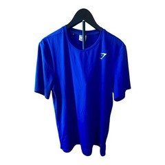 Gymshark Arrival T-Shirt Men’s XL Force Blue Slim Fit Performance Tee