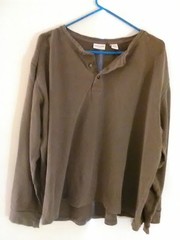 Men’s Covington Long Sleeve Shirt, Size L, Olive