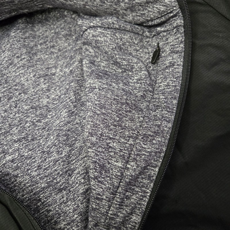 Lululemon Surge Shield Half Zip Pullover Black Grey XL gallery