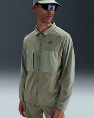 Nike Trail Dri-FIT ADV UV Running Shirt Jacket Green HJ5079-320 Men’s Size L