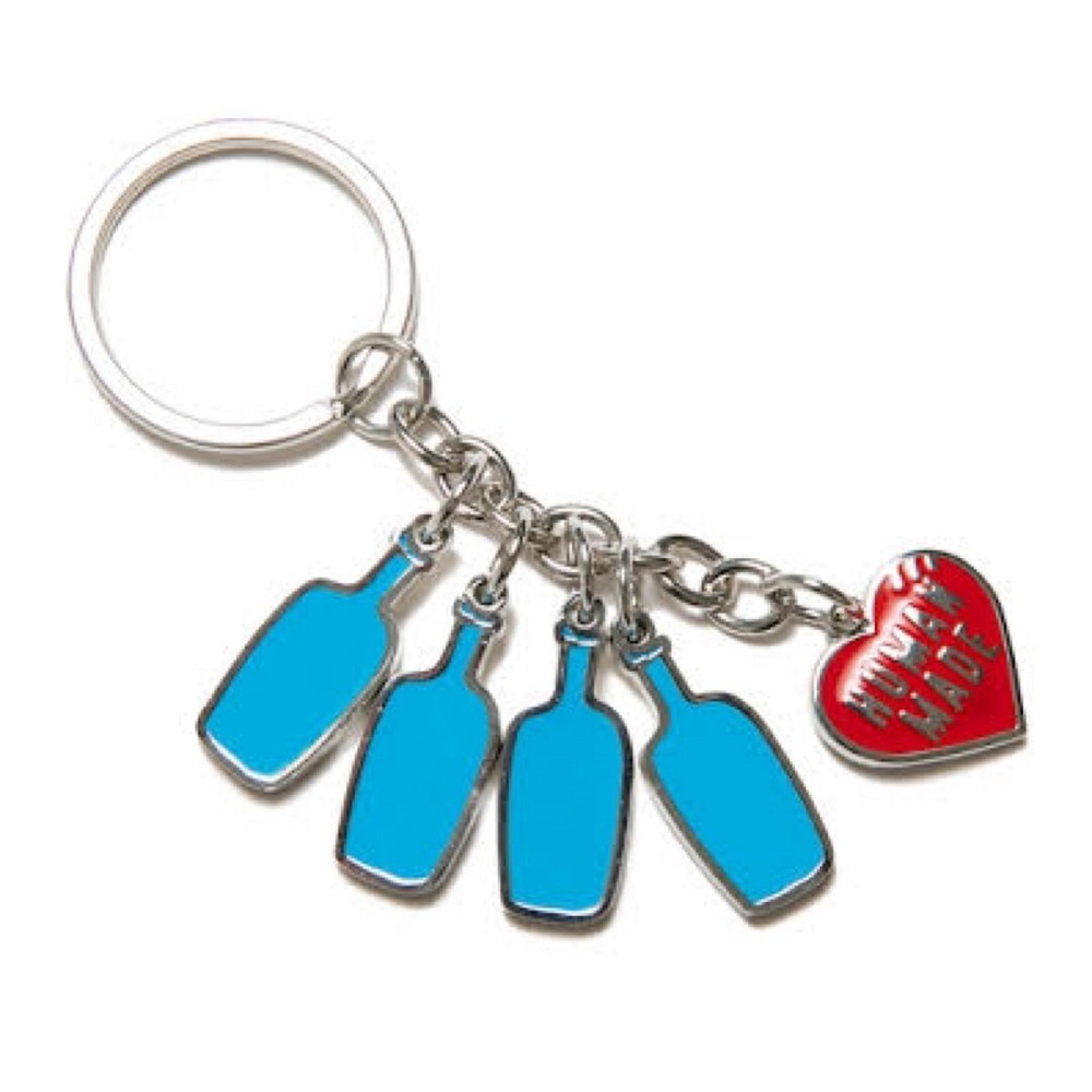 Human Made Blue Bottle Coffee Key Chain Ring Nigo New