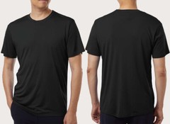Men’s Moisture Wicking Tee Dri Fit Snag Resistant Sun Protection UPF 50 T-Shirt