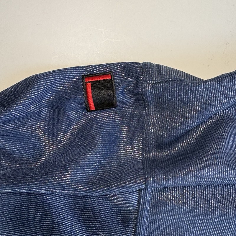 FUBU 05 Baseball Jersey Mens Size L Blue Y2K Baggy Classic Collection 1992 gallery