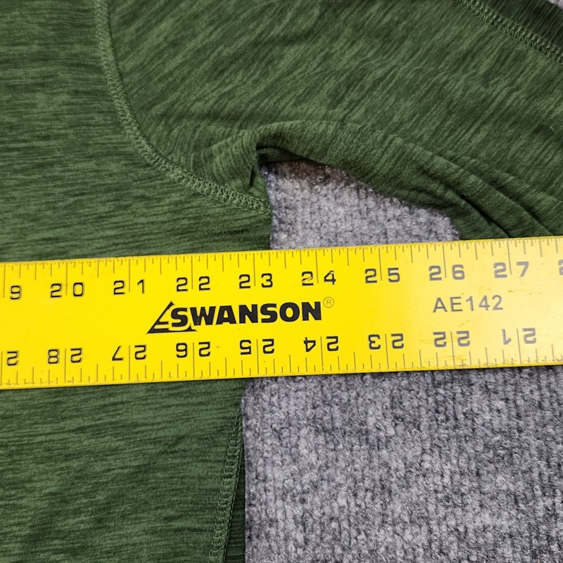 RBX X-Train Performance men's long sleeve 1/4 zip shirt olive gallery