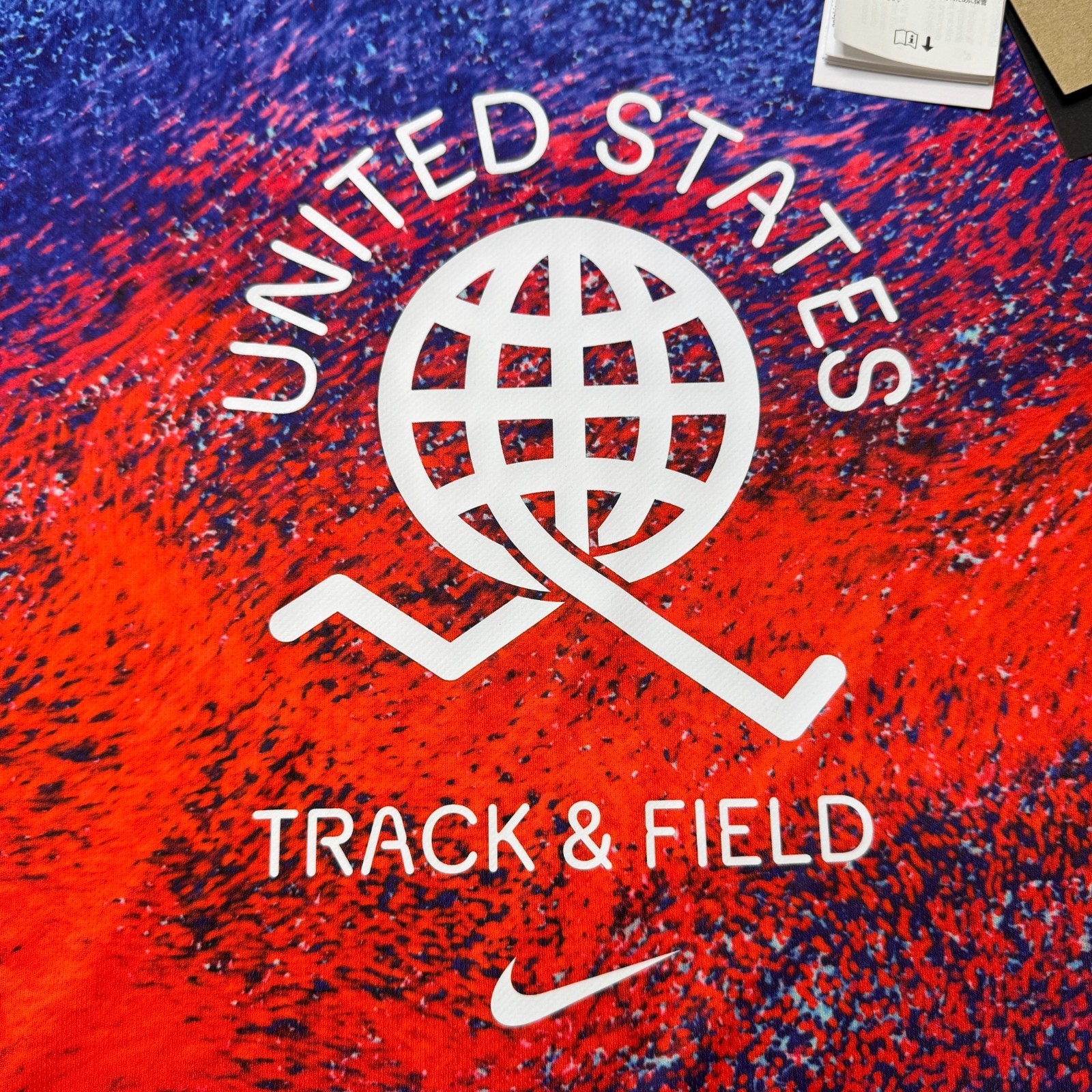 Nike Miler Team USA United States Running Top Dri-Fit Track & Field Mens Size L gallery