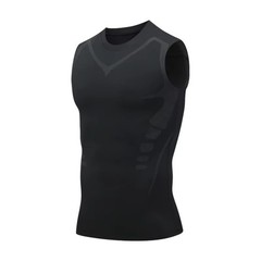 2026 New Version Ionic Shaping Vest, Comfortable and Breathable Ice-Silk Fabric