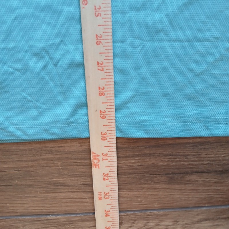 Dunning Golf Pullover Mens XXL 2XL Belize Blue Quarter Zip Performance Stretch gallery