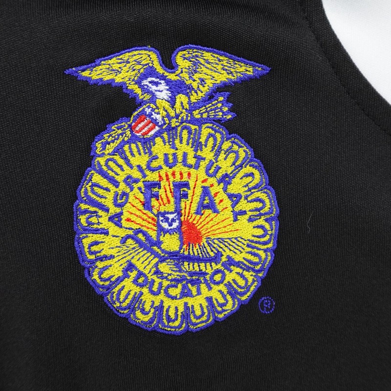FFA Trupointe Pullover Mens Large Black Quarter Zip Team 365 Embroidered Logo gallery