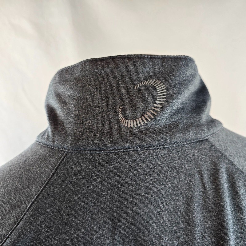Zero Restriction Pullover Mens Large Gray Quarter Zip Golf Light Performance gallery