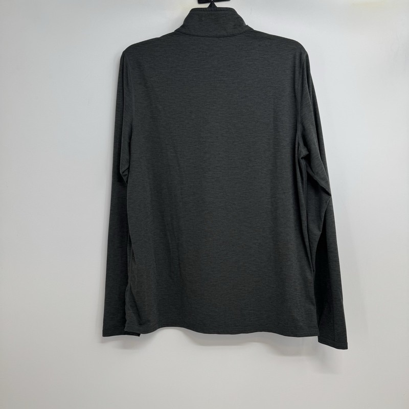Vuori Ease Performance Half Zip Men’s M Grey Long Sleeve Stretch Pullover V221 gallery