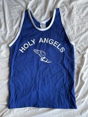 Adult Small- Vintage 80’s Holy Angels Track Tank Top USA