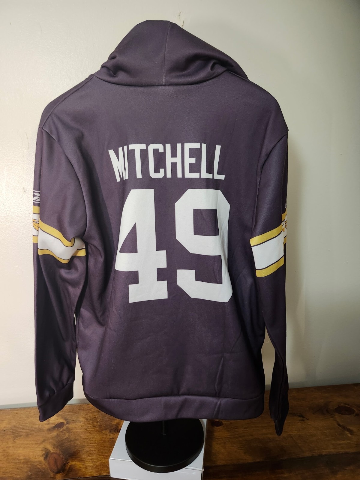 Washington Redskins #49 Mitchell 70th Anniversary Pullover Hoodie Medium Reebok gallery