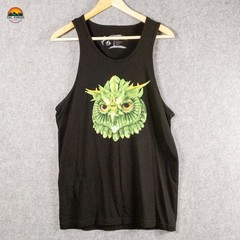 Insomniac Owl Tank Top Black Official Merchandise EDC Las Vegas Rave Men’s S