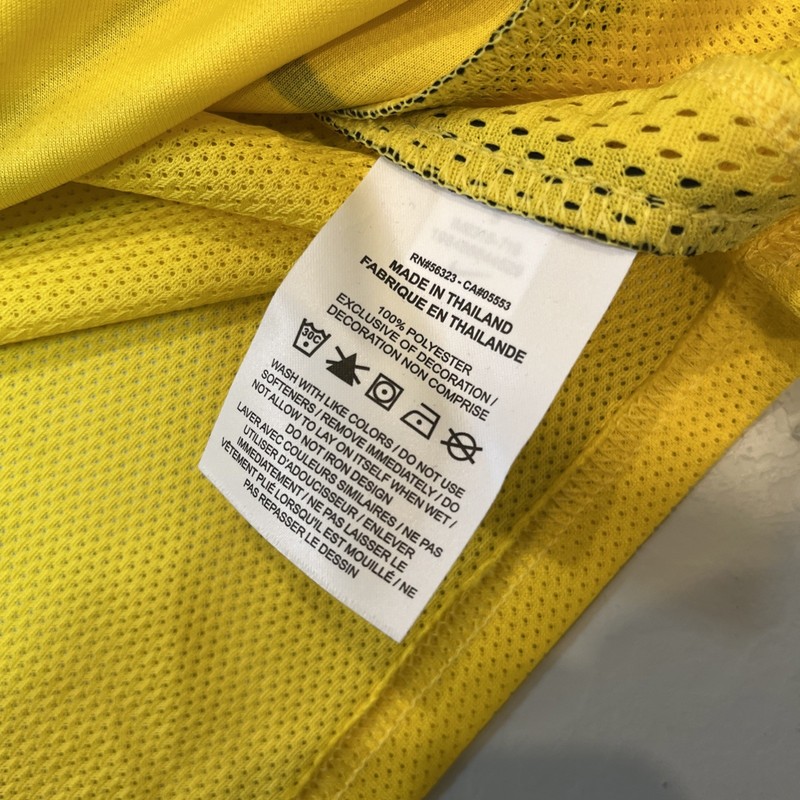Nike Men Total 90 Soccer Yellow Tee Casual Jersey IM6316-719 gallery